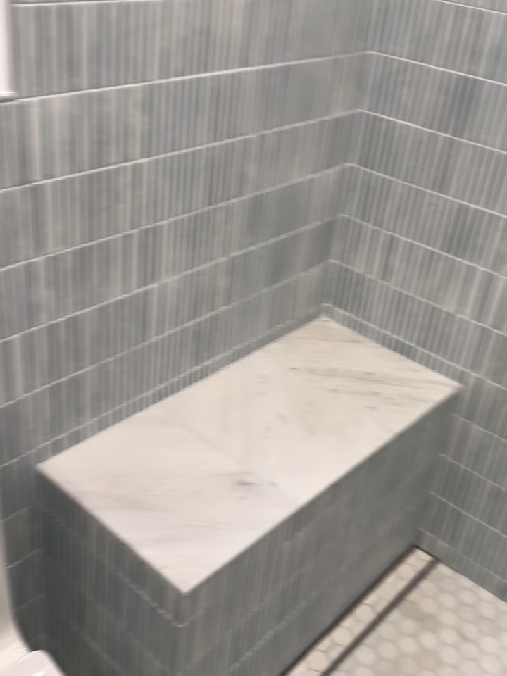 Astoria Bathroom Remodel: New Tile From Floor to Ceiling