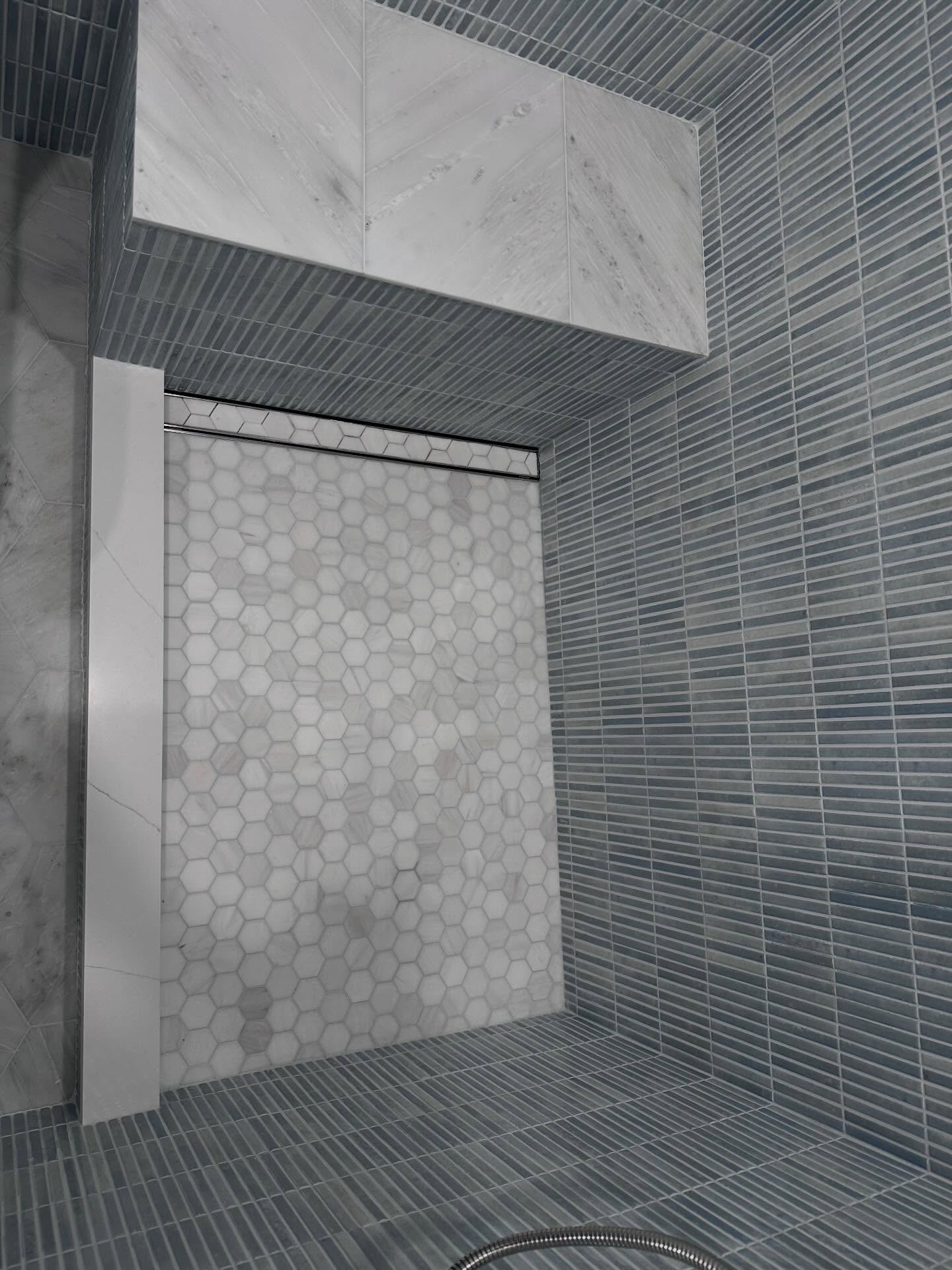 Astoria Bathroom Remodel: New Tile From Floor to Ceiling